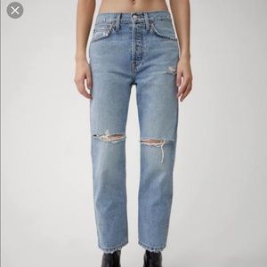 Re/Done Levi’s size 24 light wash